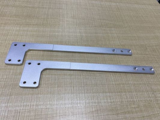 Silver Anodizing CNC Milling Parts Machine Components Customized For 3D Printer Sub