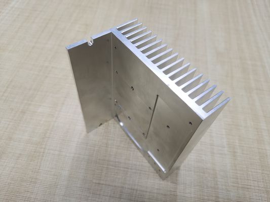 Heat Sink Aluminum Extrusion Parts Anodizing 10um Thickness 1.56kg Al6063